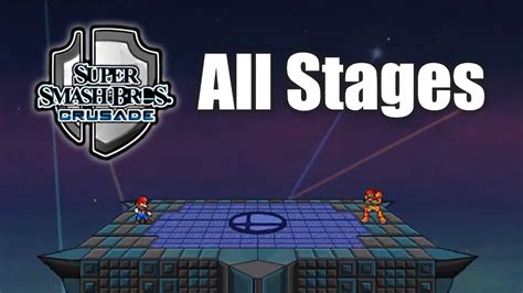 Super Smash Bros Crusade V0 9 1 All Stages YouTube