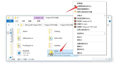Microsoft Project 2010 安装教程