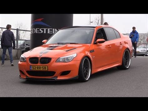 BMW M5 E60 V10 W Eisenmann Race Exhaust Loud REVS Acceleration