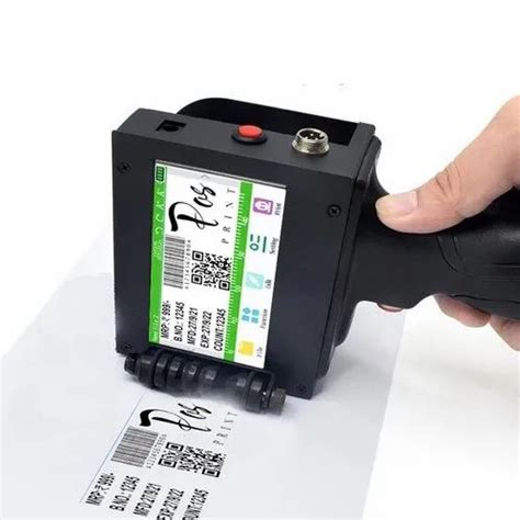 Tij Handheld Inkjet Printer Batch Coding Machine Date Mfg Exp