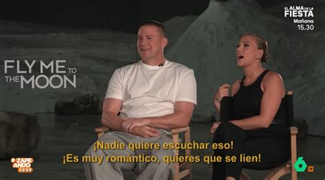 La Llamativa Pregunta De Dani Mateo A Channing Tatum Y Scarlett