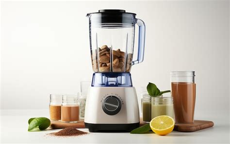 Premium Ai Image Mixer Grinder On A White Background