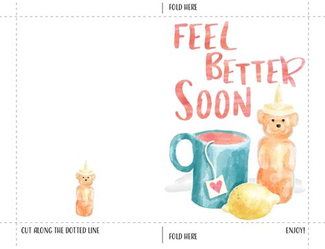 Printables Get Well Card Feel Better Soon Hp® Official Site