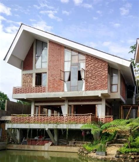 Inspiratif Rumah Bata Merah Minimalis Modern Konsep Arsitektur Rumah