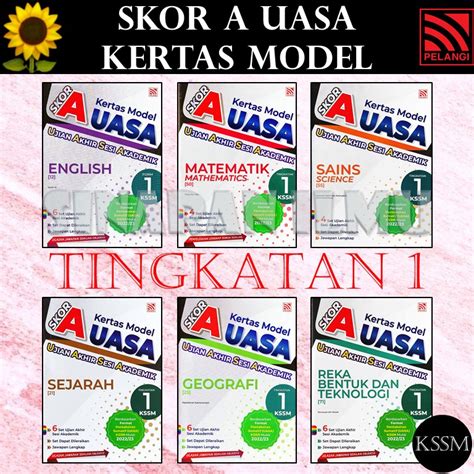 Siskor A Kertas Model Uasa Tingkatan 1 Kssm Sains Rbtmatematik