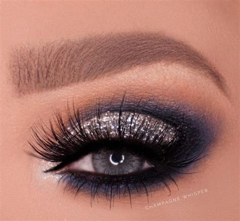 Resultado De Imagen Para Navy Glam Makeup Navy Eye Makeup Homecoming