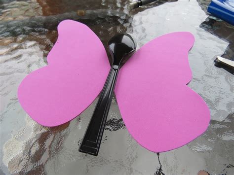 Plastic Spoon Butterfly Craft