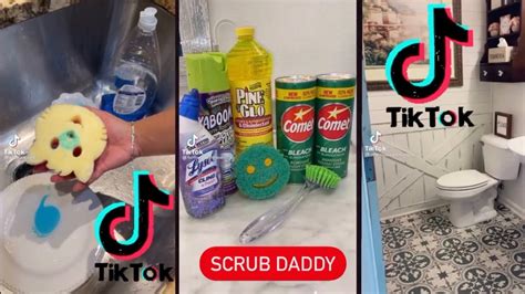 Cleaning Tiktok Videos Scrub Daddy 🧽 ️ Youtube