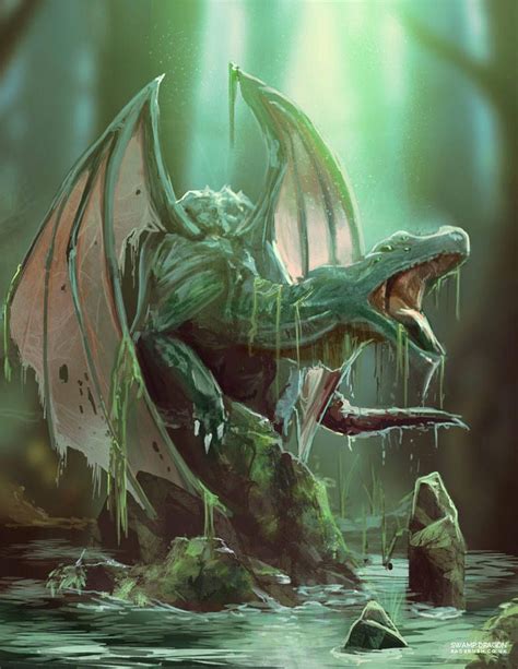 Swamp Dragon By Carlholden On Deviantart