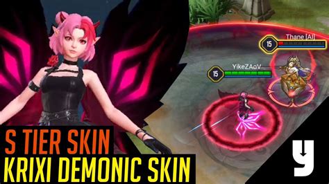 NEW SKIN KRIXI DEMONIC QUEEN S TIER SKIN Arena Of Valor