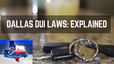 Dallas Dui Laws: What Happens After Your Arrest