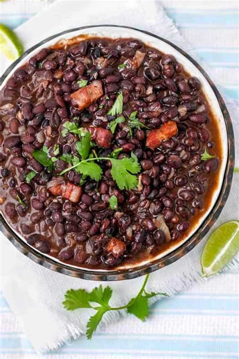 Quick Cuban Black Beans Recipe l Panning The Globe