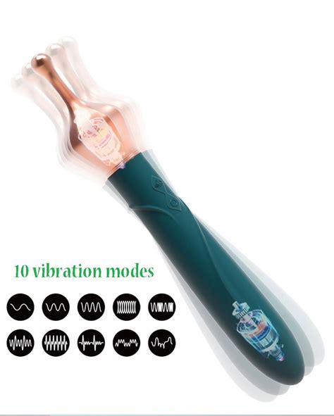 2 In 1 G Spot Vibrator Personal Massager For Women 10 Vibration Wand Massagersa45