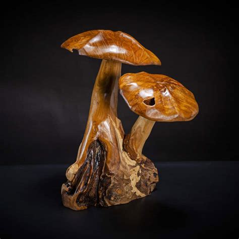 Double Mushroom Sculpture - Decora Loft