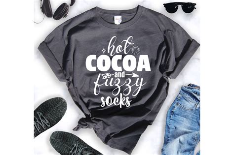 Hot Cocoa And Fuzzy Socks By Orpitabd TheHungryJPEG