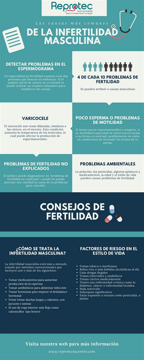 Causas Frecuentes De La Infertilidad Masculina Reprotec