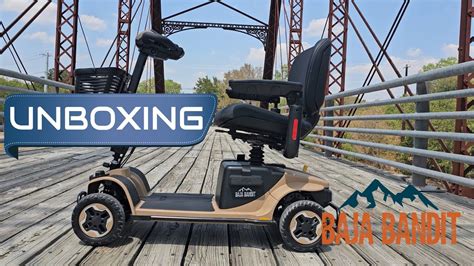 Unboxing The All New Baja Bandit Outdoor Mobility Scooter By Pride