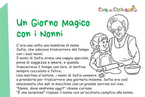 Un Giorno Magico Con I Nonni Storia Per Bambini Festa Dei Nonni