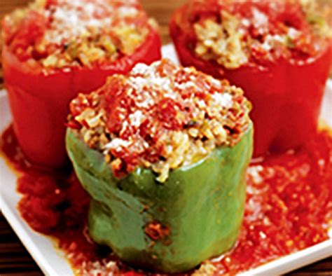 Italian Style Stuffed Peppers Recipe