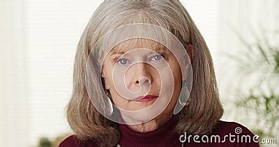 Mature Woman Looking At Camera Stock Video Video Of Healthcare Looking
