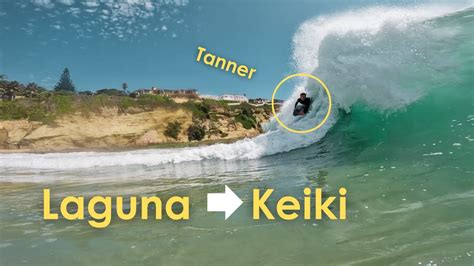 Laguna Wedge Slowly Turned Into Keiki Shorebreak Youtube