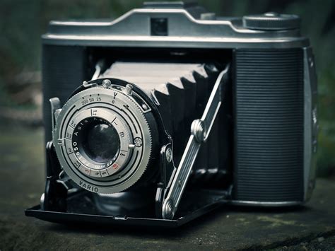 Vintage Camera Light Floor