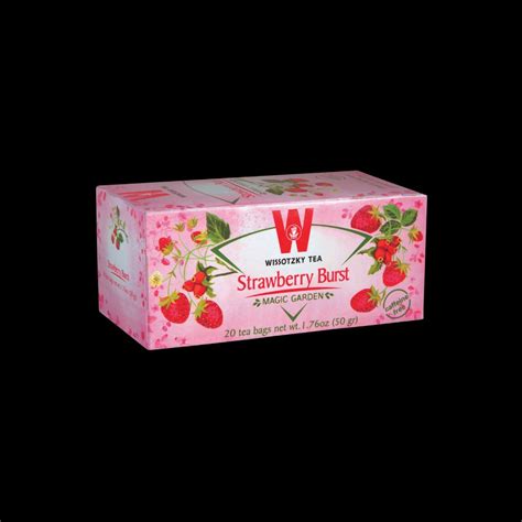 Productos Kosher Kosher Maguen David Kmd Strawberry Burst Wissotzky Tea