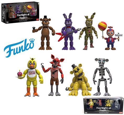 Five Nights At Freddys 2 Pack De 4 Figuras Original Funko 1 499 00