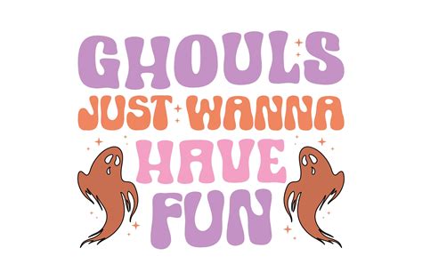 Ghouls Just Wanna Have Fun PNG Graphic by CraftArteStudio · Creative ...