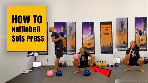 Kettlebell Video How To Kettlebell Sots Press Cavemanromhow To Press