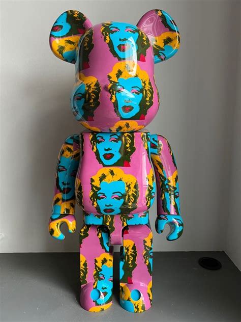 Bearbrick Medicom Bearbrick Marilyn Monroe X Andy Warhol