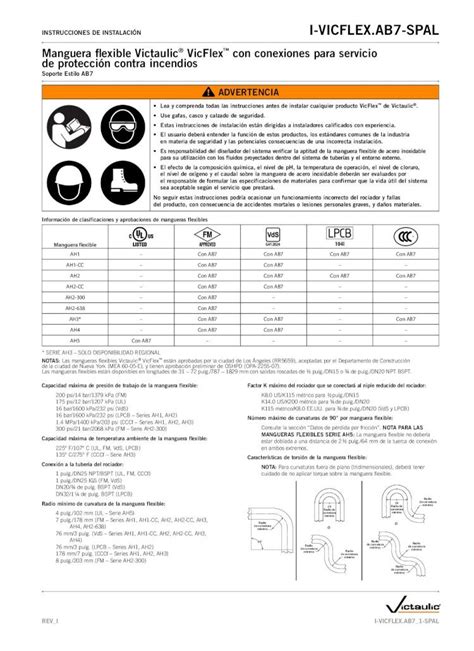 Pdf Instrucciones De Instalaci N I Vicflex Ab Lo General Con