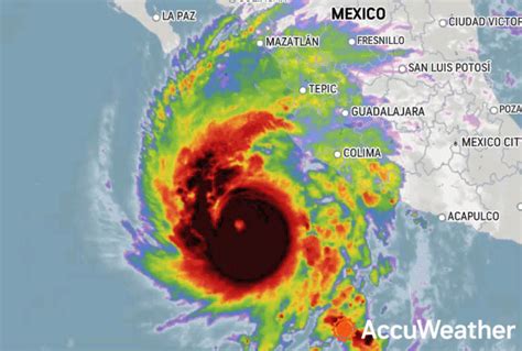 Huracán Norma Ctg 4 Tocará Tierra En Baja California Sur El Próximo