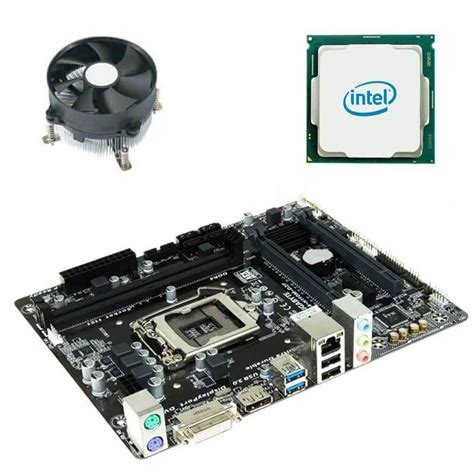 Kit Placa De Baza Gigabyte GA H110M D2P Intel Quad Core I5 6400 Cooler