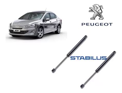 Kit X Amortiguadores Baul Trasero Peugeot