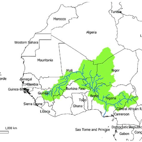 Existing And Planned Large Dams In The Niger Basin Download Scientific Diagram