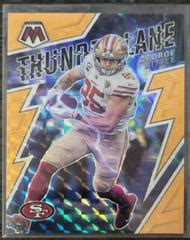 George Kittle Orange Fluorescent Tl Prices Panini Mosaic