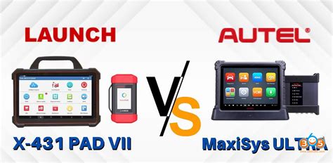 Autel MaxiSys Ultra Vs Launch X431 PAD VII OBDII365 Official Blog