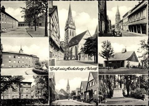 Ansichtskarte Postkarte Ascheberg Westfalen Kirche Akpool De