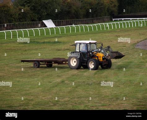 tractor, race track Stock Photo - Alamy