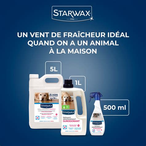 Surodorant Animaux Nettoyant D Sinfectant Sol Starwax