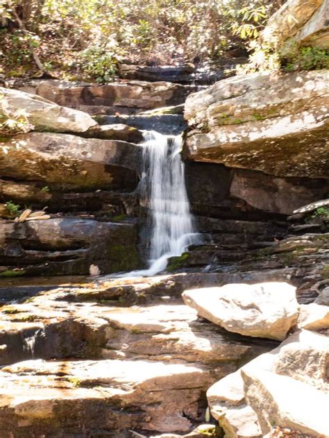 The 5 Waterfalls at Hanging Rock State Park, NC