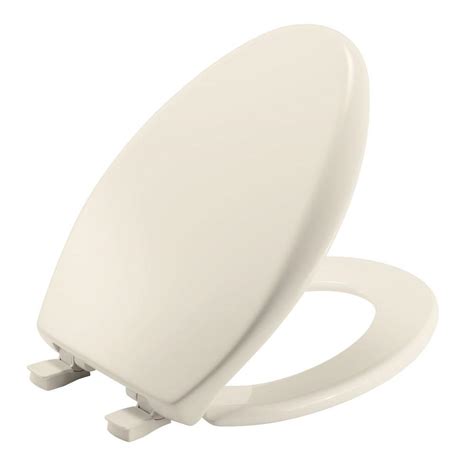 Bemis Affinity Elongated Closed Front Toilet Seat In Biscuit E