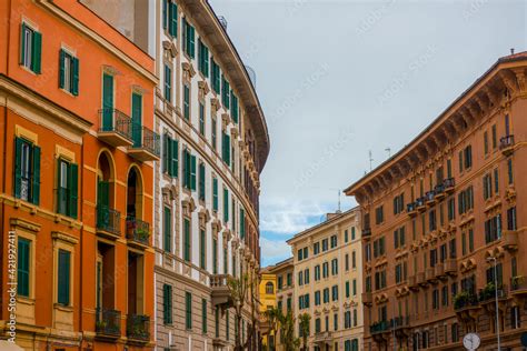 beautiful italy houses in the ancient city of rome beautiful colors and ...