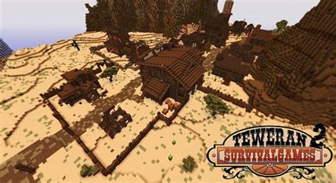 Drybone Valley Minecraft Wild West Pvp Survival Map Download