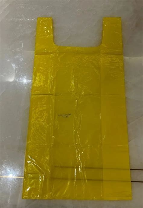 Yellow LD Plastic Carry Bag At Rs 145 Kg Low Density Polyethylene Bag