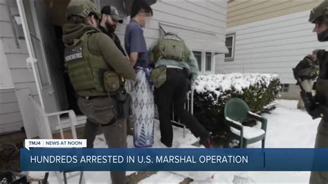 Us Marshals Arrest 114 Fugitives In Milwaukee During Operation North