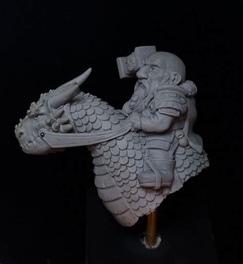 Dwarf Dragons Rider By Fungels Putty Paint