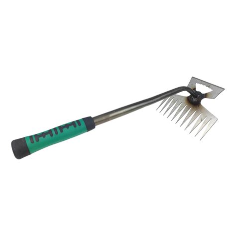 Garden Hoe And Cultivator Hand Cultivator Rake Hoe Tiller Tool Stainless Steel For Ultimate