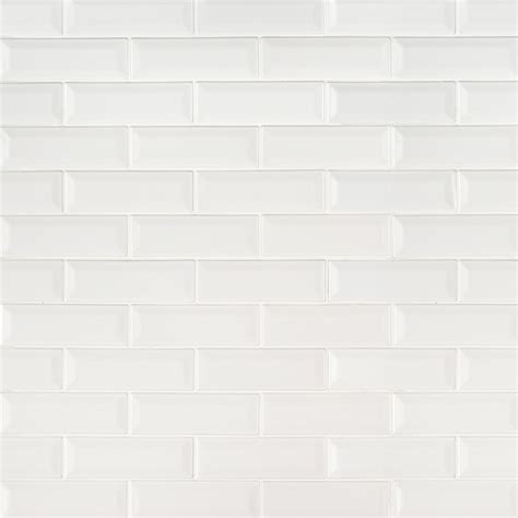 2x6 White Ceramic Tile